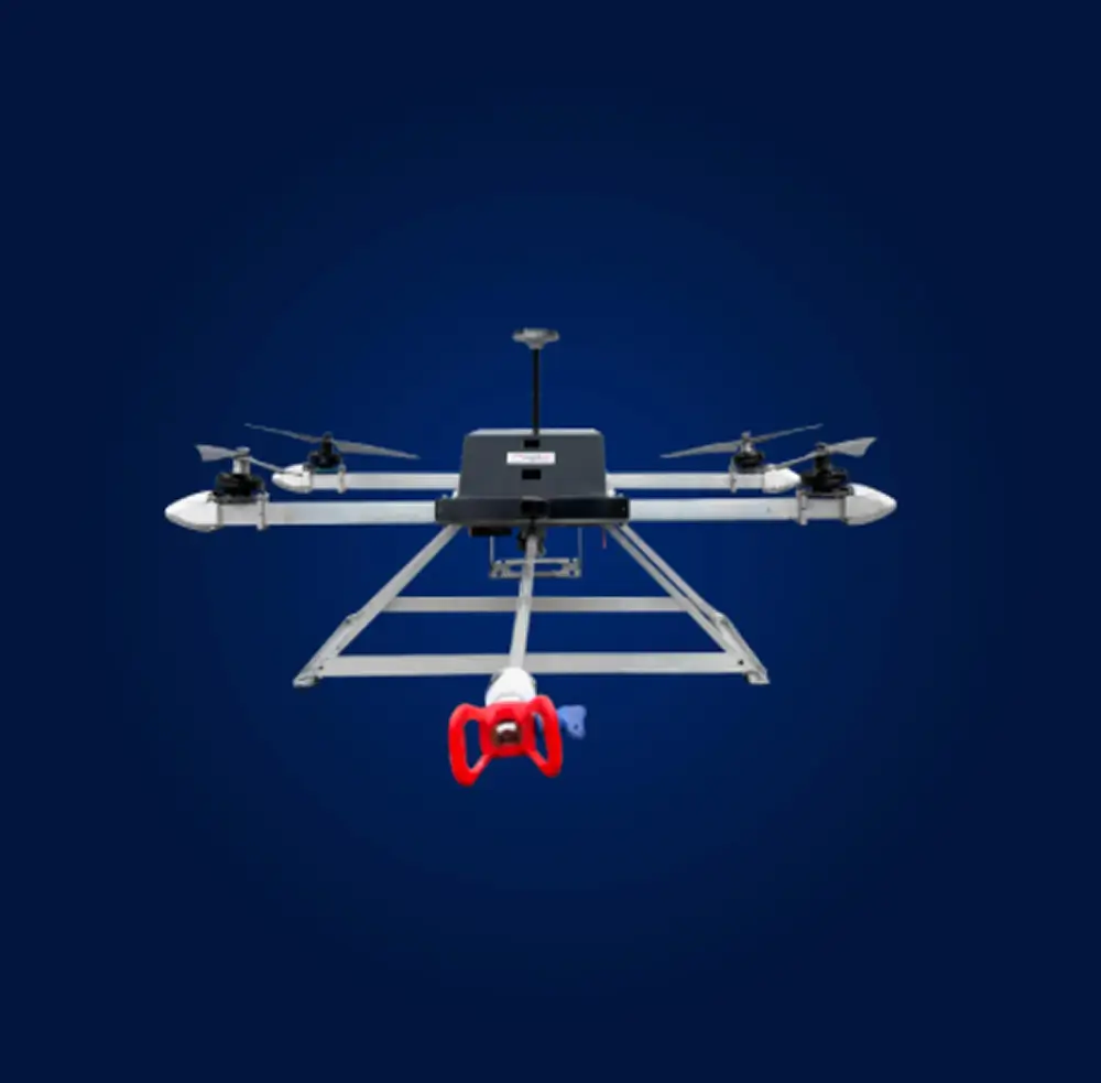 Angulair paint spray drones